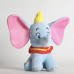 2 Plüschtiere Dumbo der Elefant blau und grau Plüsch Dumbo Plüsch Disney Material: Baumwolle