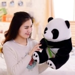 Plüschtier Panda Glouton Plüschtier Panda Plüschtier Tiere Material: Baumwolle