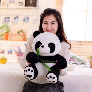 Plüschtier Panda Glouton Plüschtier Panda Plüschtier Tiere Material: Baumwolle