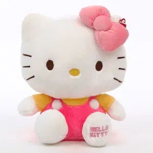 Peluche Hello Kitty mignonne Rose Peluche Hello Kitty Peluche Manga Material: Coton