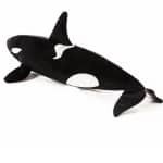 Plüschtier Riesen-Orca Plüschtier Wal Plüschtier Tiere Material: Baumwolle