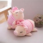 Plüschtier Schwein mit rosa Schleife Plüschtier Schwein Plüschtier Tiere Material: Baumwolle