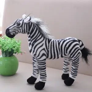 Plüschtier Zebra adorable Plüschtier Pferd Material: Baumwolle