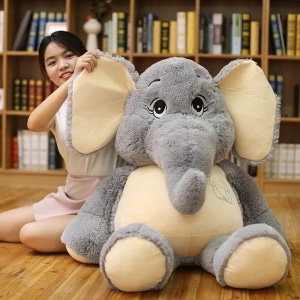 Riesenplüsch Elefant Riesenplüsch Material: Baumwolle