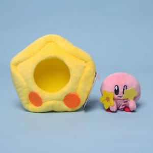 Plüschtier Kirby in seinem gelben Stern Plüschtier Videospiel Plüschtier Kirby Material: Baumwolle