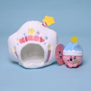 Plüschtier Kirby in seinem weißen Stern Plüschtier Videospiel Plüschtier Kirby Material: Baumwolle
