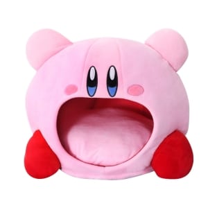 Plüsch Kirby mit großem, offenem Mund Plüsch Kawaii Kirby Uncategorized Material: Baumwolle