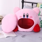 Plüsch Kirby mit großem, offenem Mund Plüsch Kawaii Kirby Uncategorized Material: Baumwolle