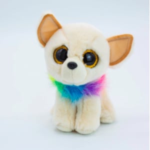 Kleines Plüschtier Hund mit Halsband mehrfarbig Plüsch Lama Plüschtiere a75a4f63997cee053ca7f1: 15cm