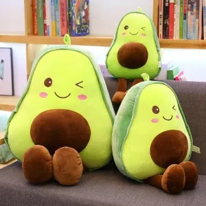 Avocado-Plüschspielzeug 30-85cm, Kawaii-Plüschkissen für Kinder, Geburtstagsgeschenk Uncategorized a7796c561c033735a2eb6c: green