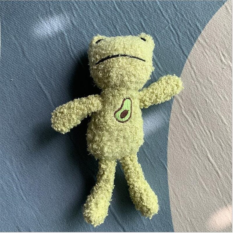 NEU Ricky Rain Frosch Plüschtier Grün Grumpy Frog Soft Doll Kinder