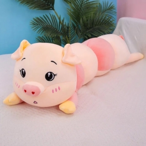 Plüschtier Kissen in Form eines weichen Schweinchens Plüschtier Plüschtier 87aa0330980ddad2f9e66f: 100cm|60cm|80cm
