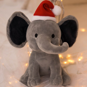 Plüsch Elefant von Weihnachten