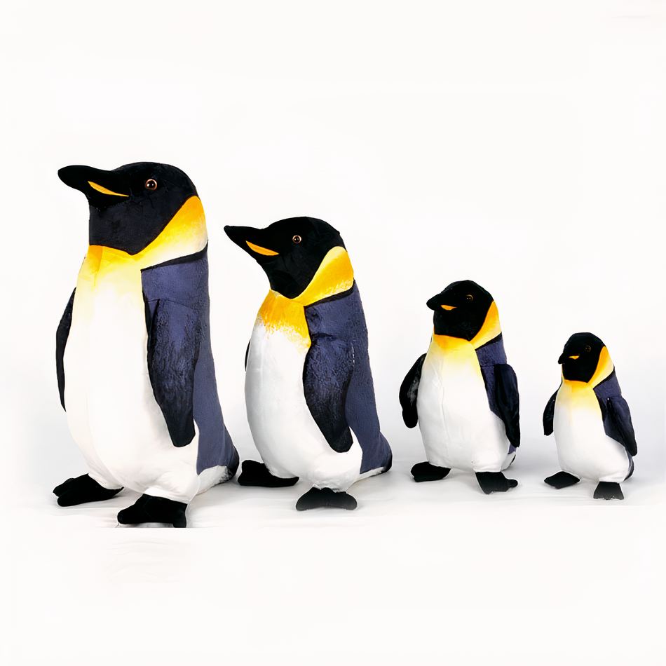 BYNYXI Plüschpinguin – Kuscheliges Stofftier 35 Cm, Mit Babyflasche, Weich & Süß