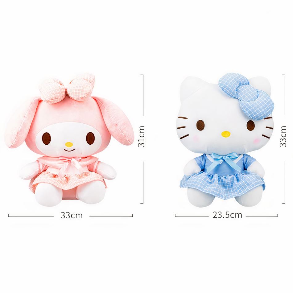 Hello Kitty Plüschtier 13 Cm – Waschbares Sanrio Schmusetuch Kawaii Kuscheltier Für Babys & Kinder