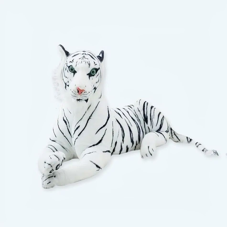 Larcele Plüsch Handpuppe Tiger – Weiches Stofftier Zum Spielen & Geschichtenerzählen