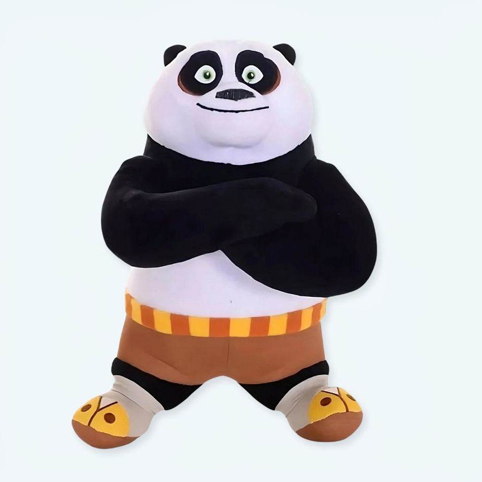  Plüschtier Po Kung Fu Panda - kuscheltier- Stofftier • Mein Pluschtier Illustration 