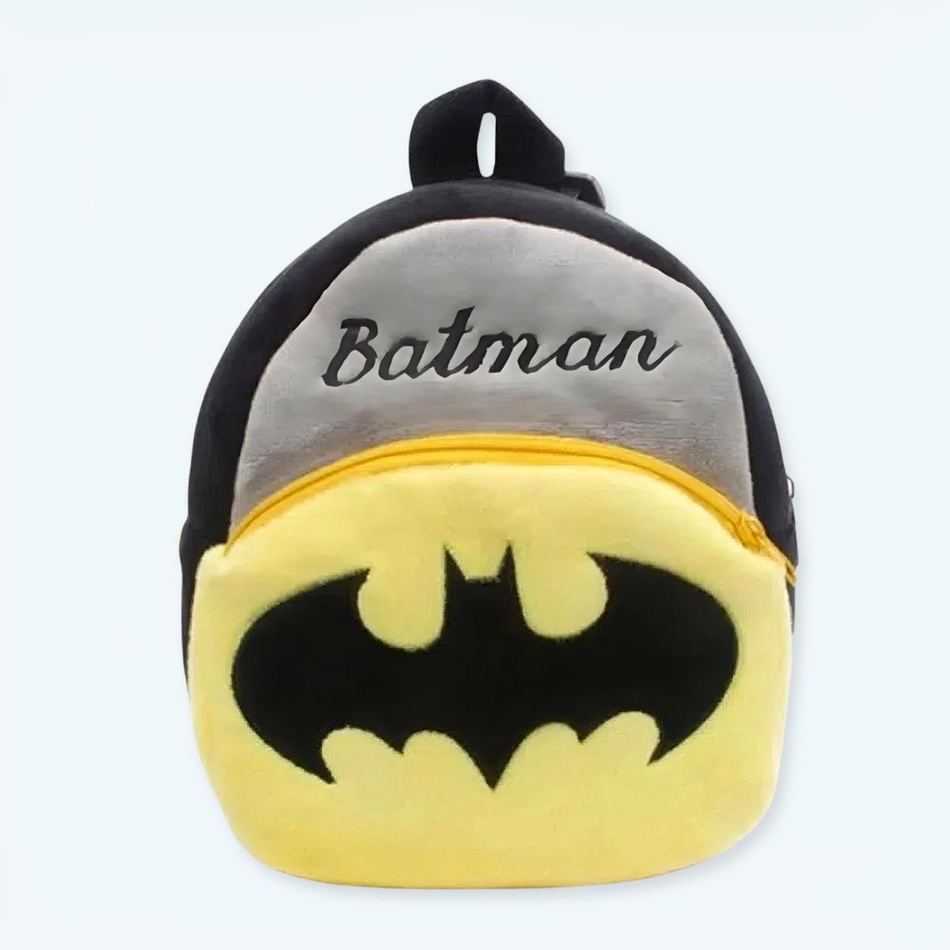 Sambros Batman Plüsch-Rucksack – Perfekter Kinderrucksack Für Kleine Superhelden
